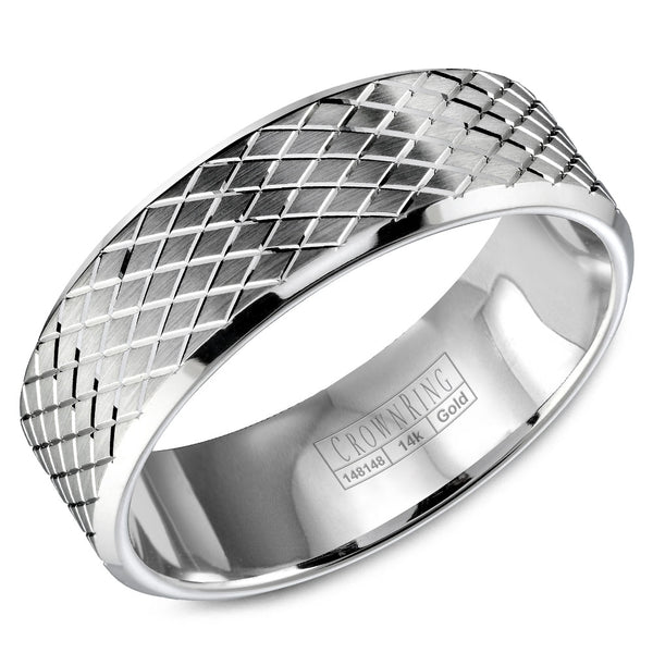 CrownRing Comfort Fit Wedding Band WB-9572