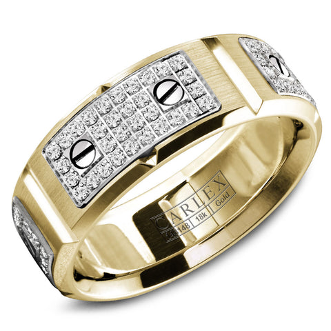 CARLEX G2 Mens Wedding Band WB-9585WY