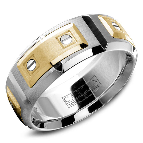 CARLEX G2 Mens Wedding Band WB-9852YW