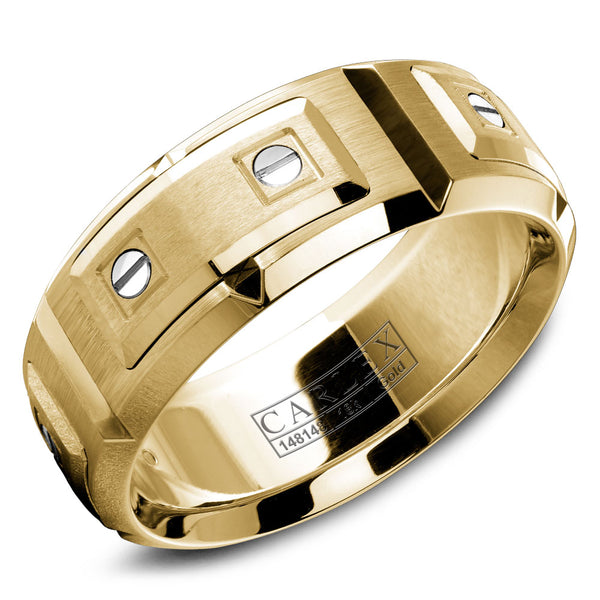 CARLEX G2 Mens Wedding Band WB-9852YY